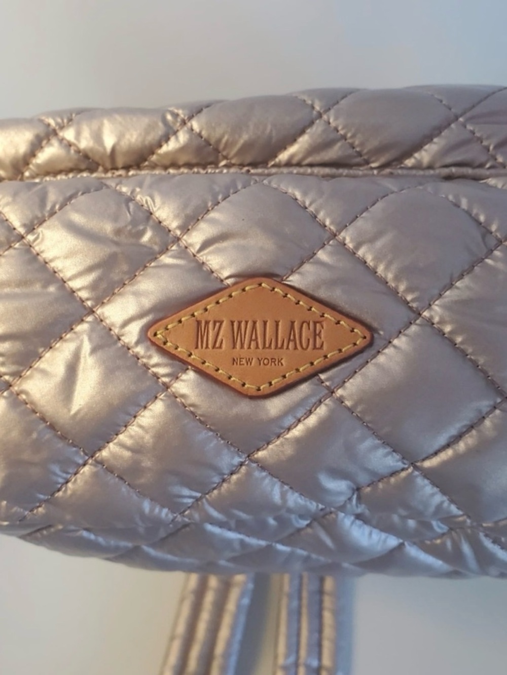 MZ WALLACE Small Metro Backpack - Metallic Rose NWOT - Picture 13 of 16
